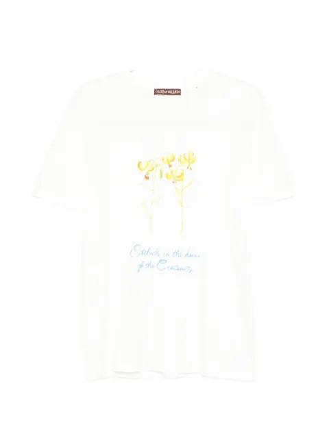 graphic-print cotton T-shirt by CHATEAU ORLANDO