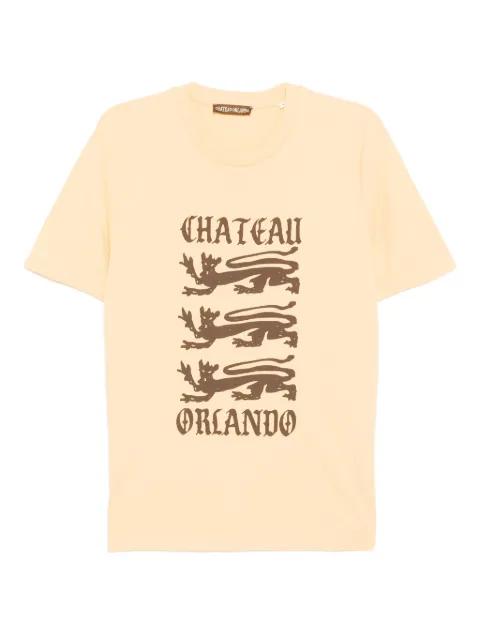 logo-print T-shirt by CHATEAU ORLANDO