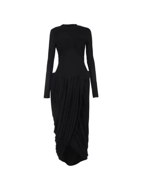 Judie draped midi dress by CHATS BY C.DAM