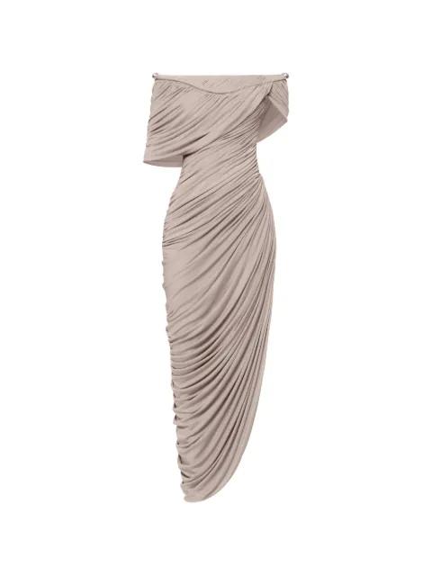 Thalyn off-shoulder maxi dress by CHATS BY C.DAM