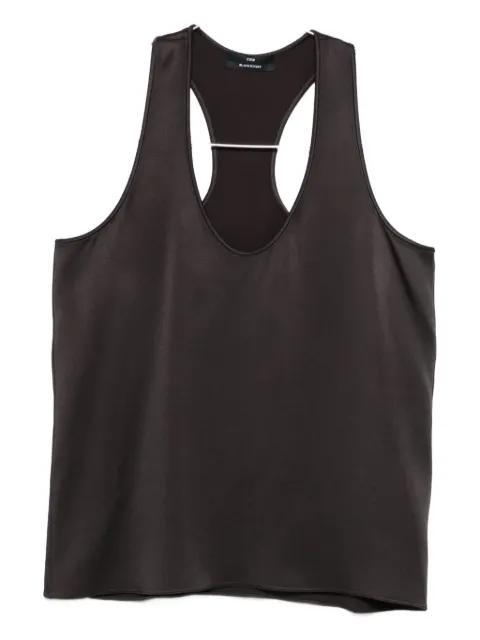 racer-back satin top by CHB CHRISTIAN BOARO