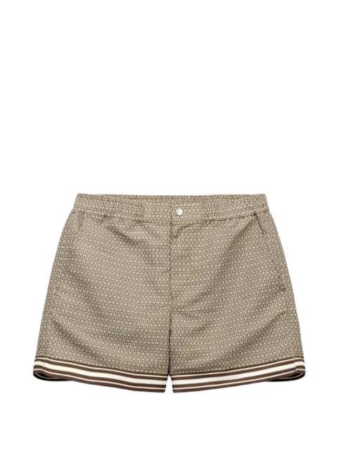 Lucena-print swim shorts by CHE STUDIOS