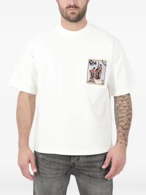 Santiago printed pocket T-shirt by CHE