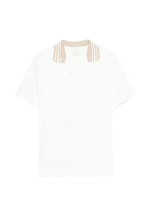 Senna striped-collar shirt by CHE
