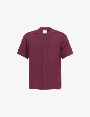 Valbonne Camp-Collar Woven Shirt by CHE