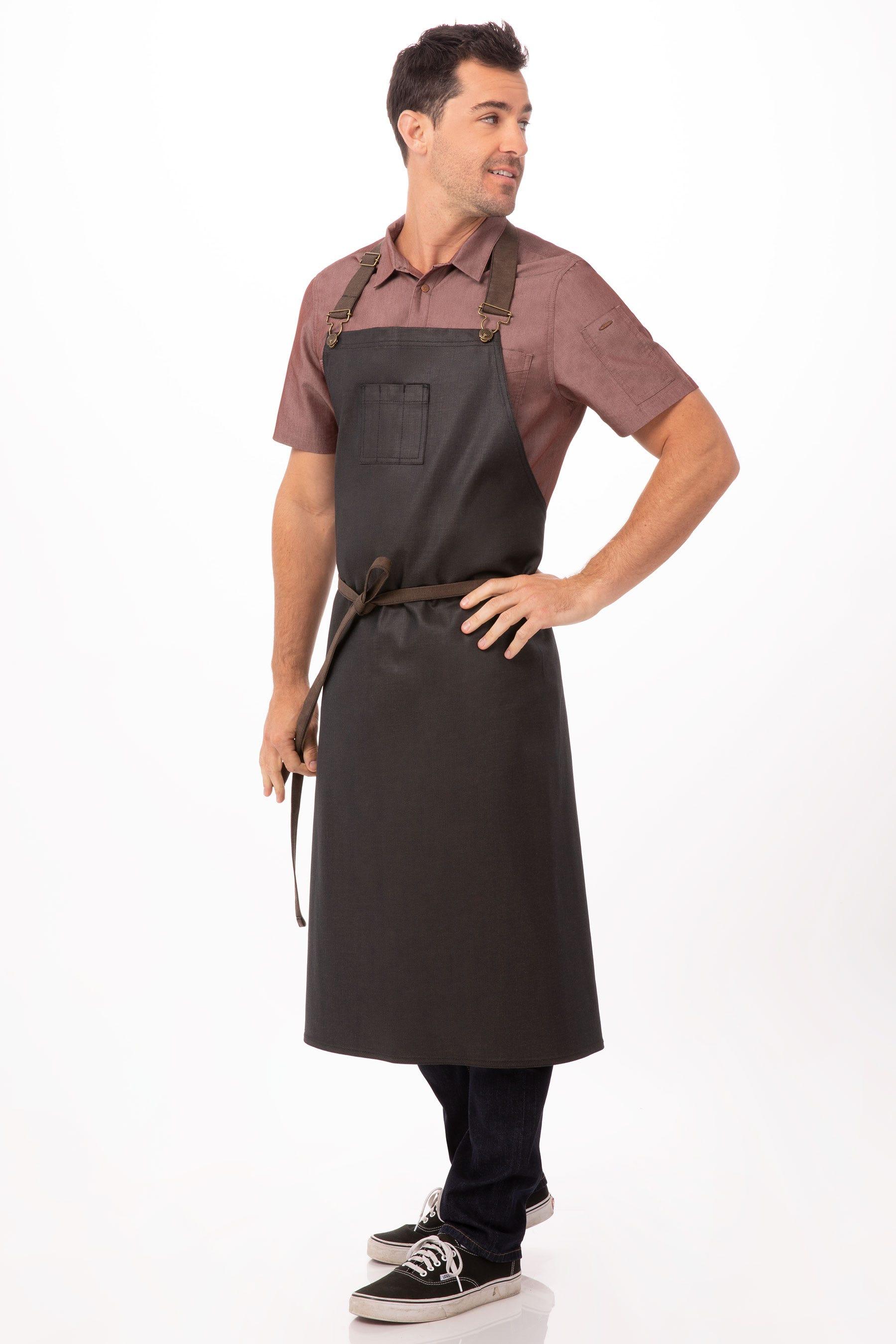 Boulder Chefs Bib Apron by CHEF WORKS