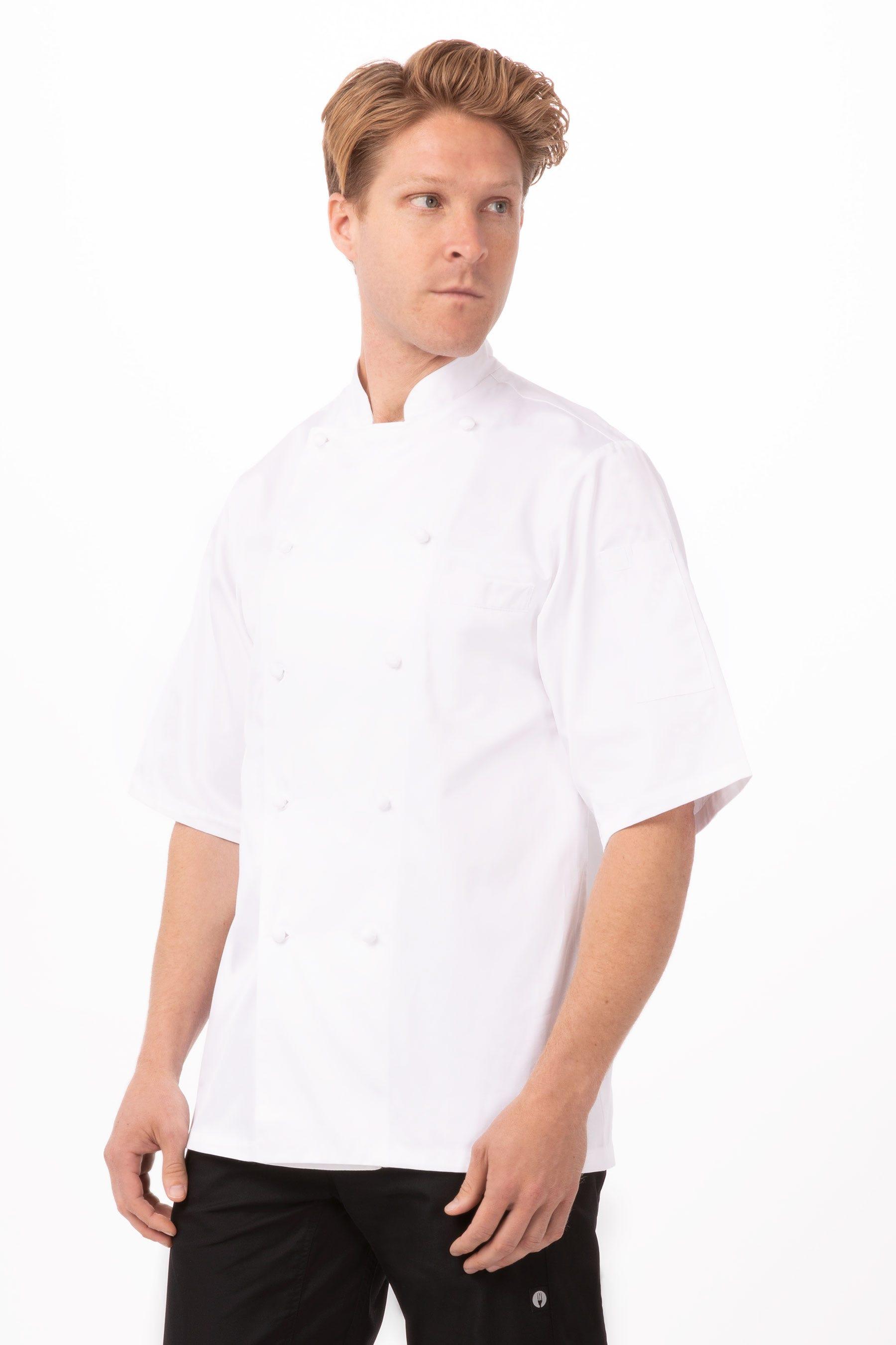 Capri Premium Cotton Chef Coat by CHEF WORKS