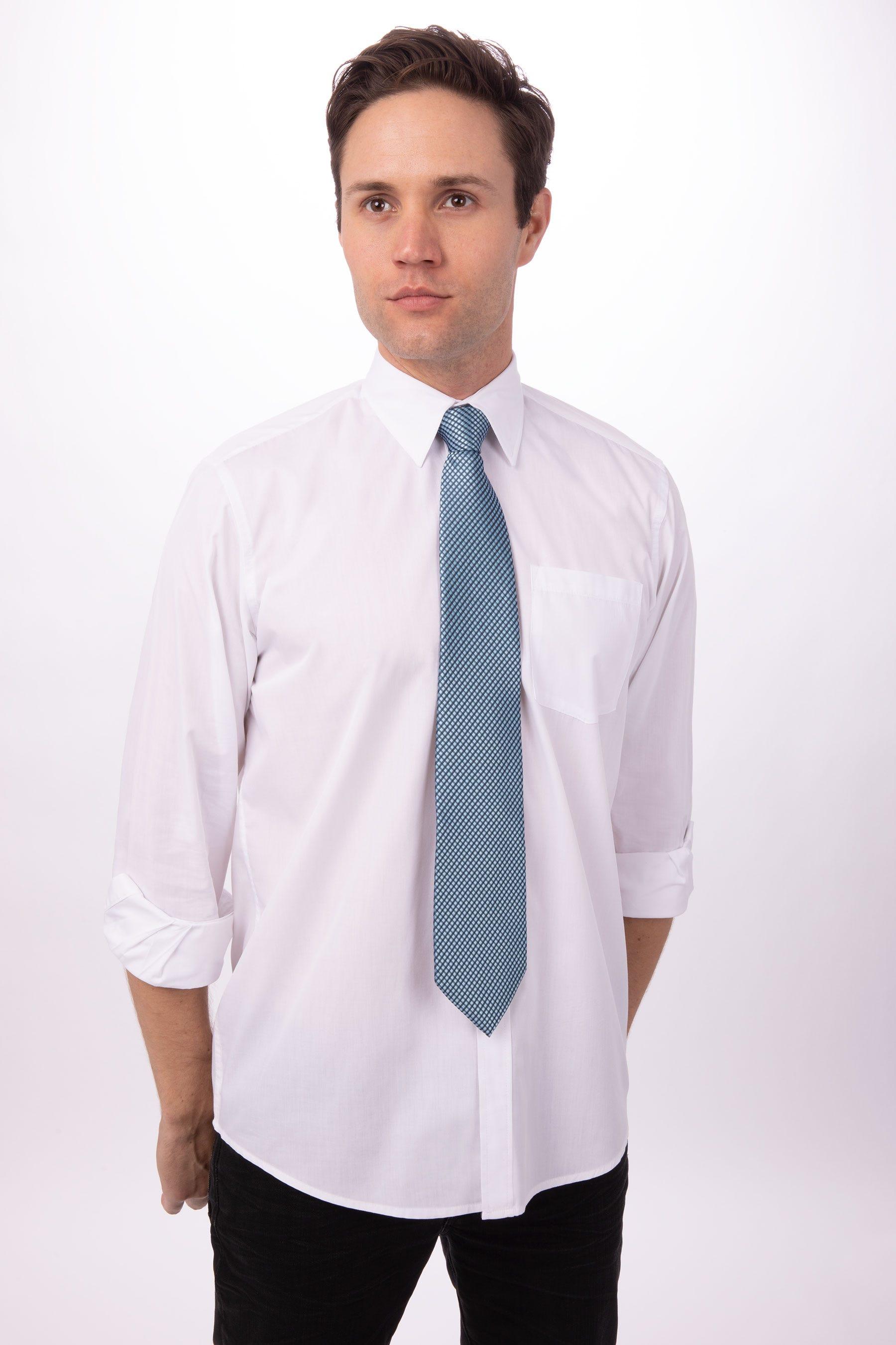 Check Dress Tie by CHEF WORKS