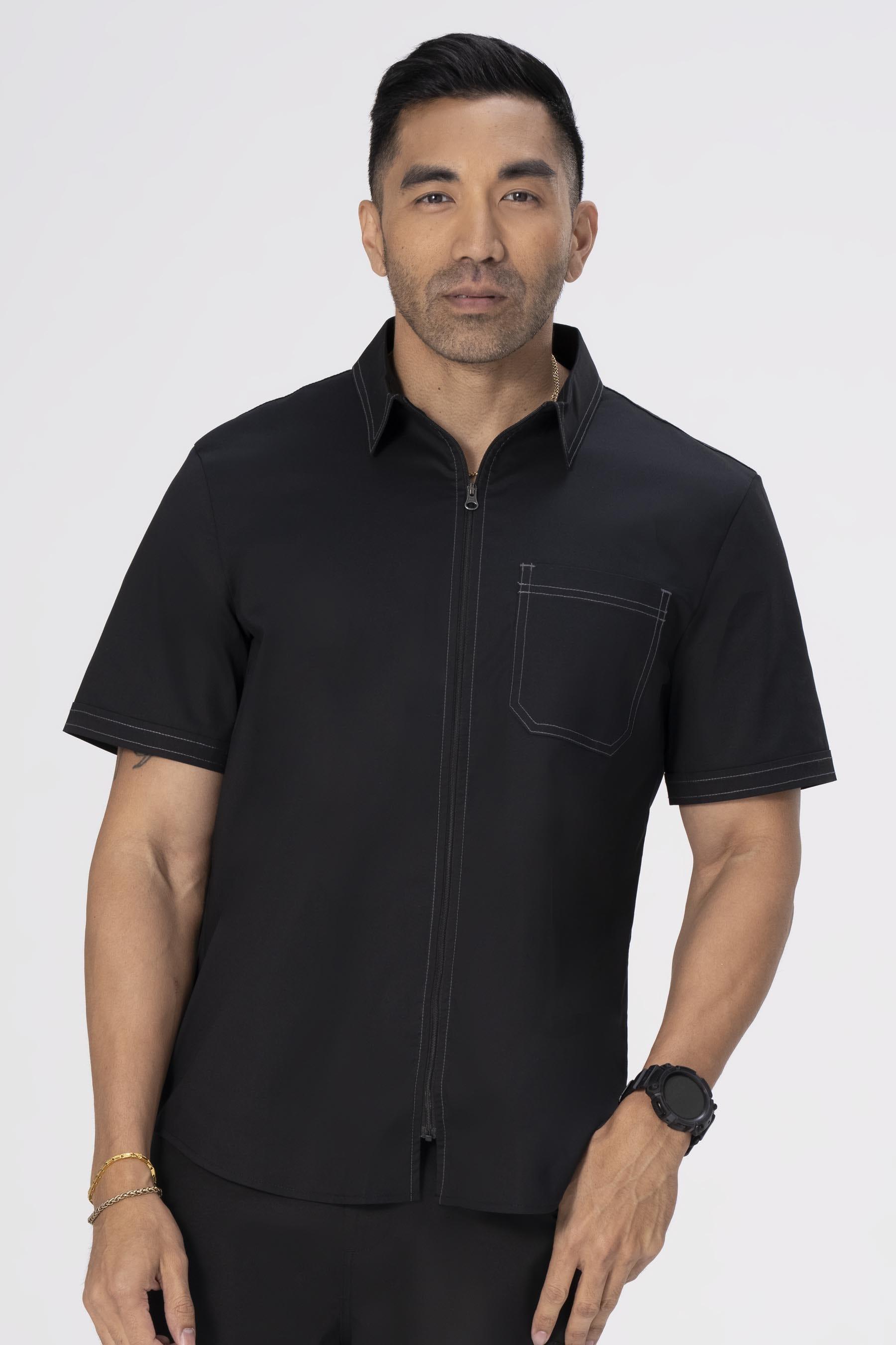 Cody Zip Work Shirt by CHEF WORKS