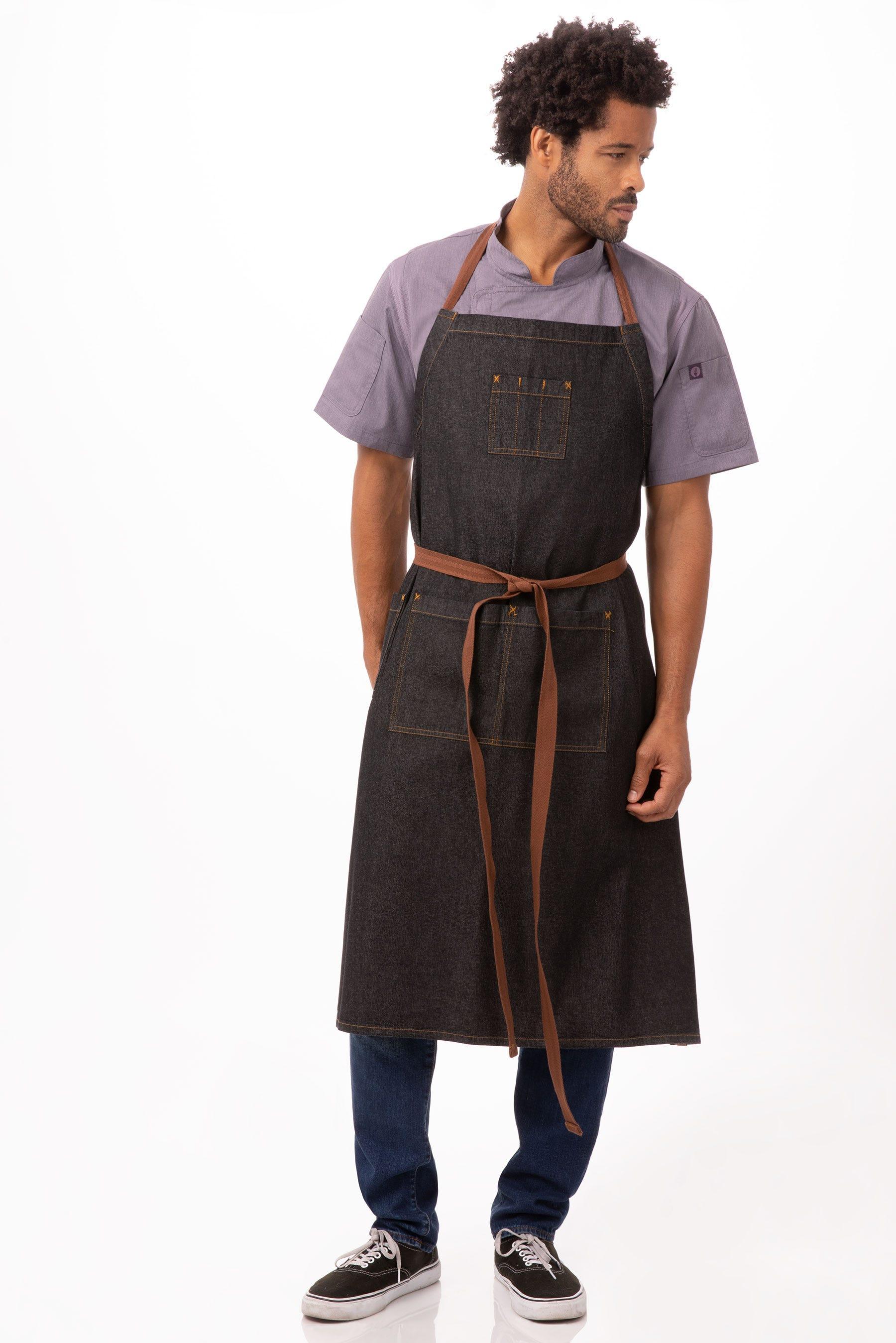 Memphis Chefs Bib Apron by CHEF WORKS