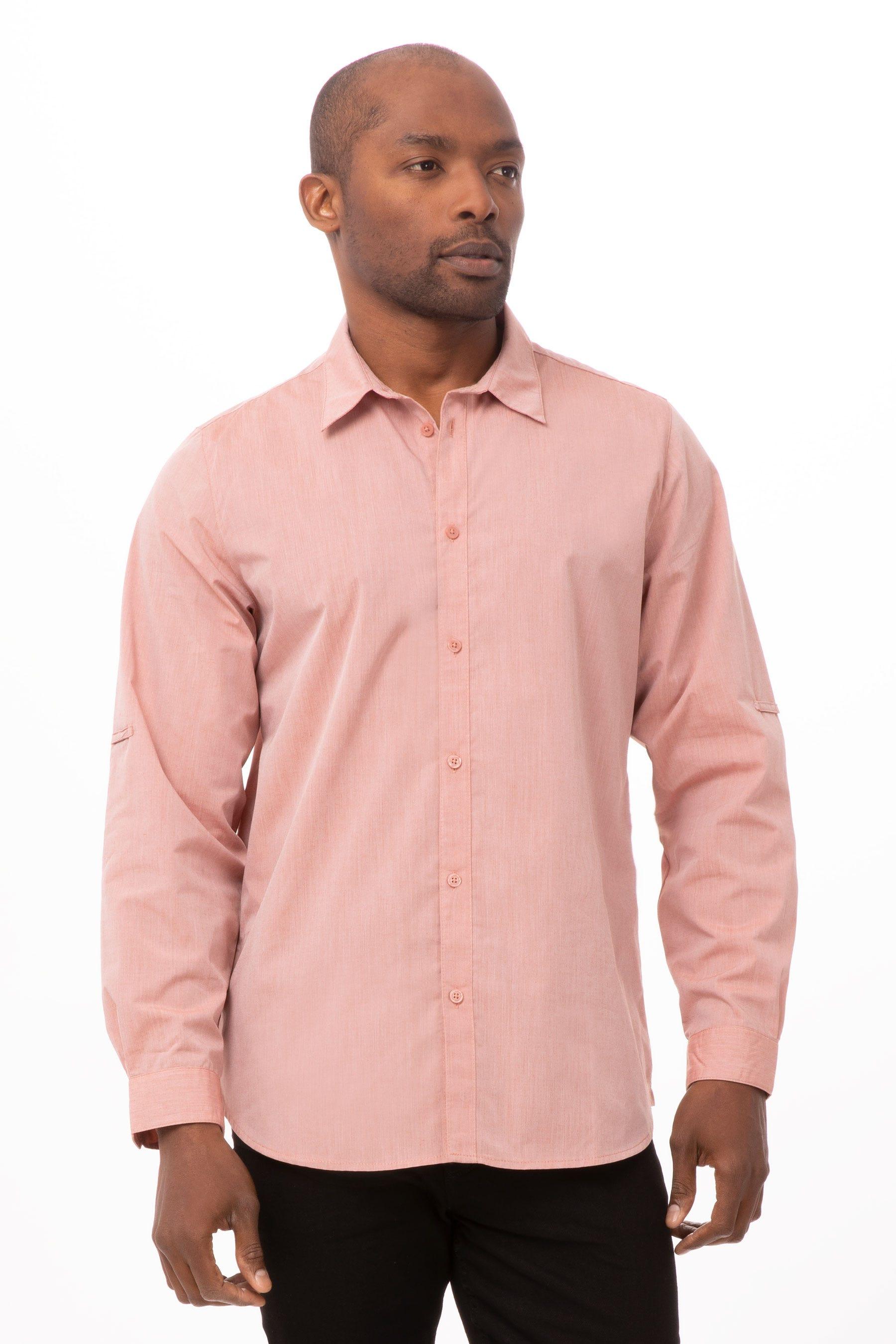 Modern Chambray Dress Shirt by CHEF WORKS