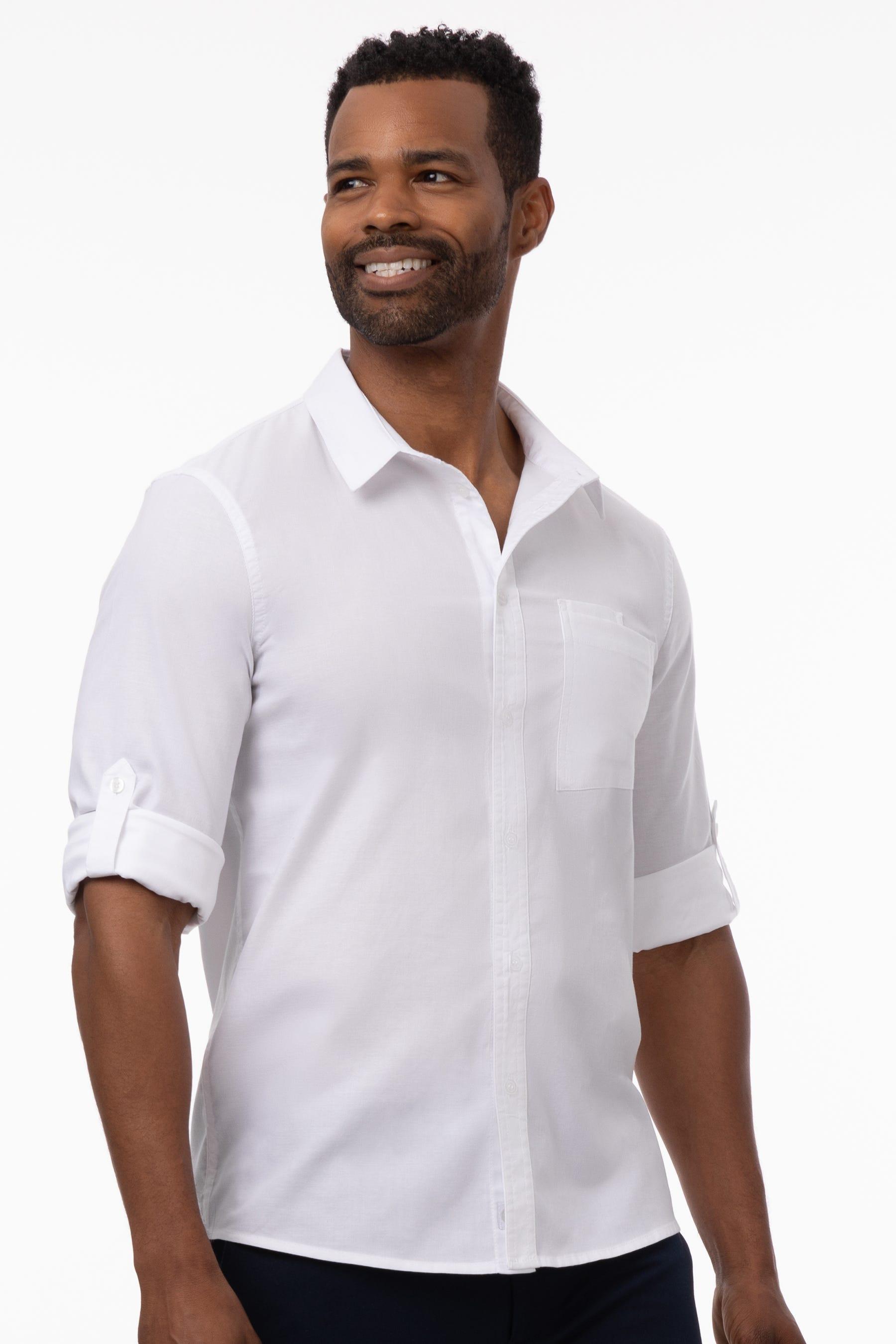 Modern Oxford Classic Shirt by CHEF WORKS