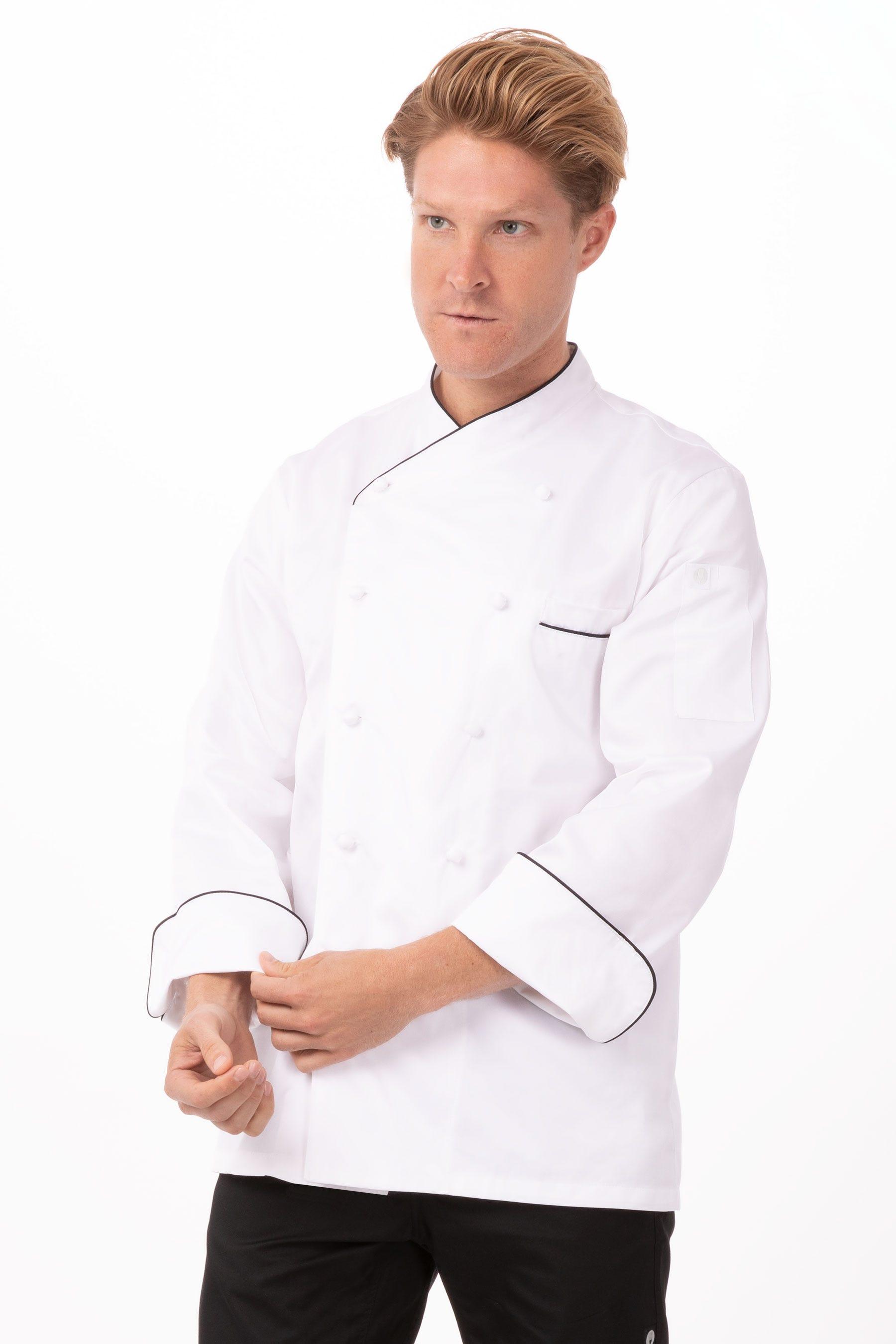 Monte Carlo Premium Cotton Chef Coat by CHEF WORKS