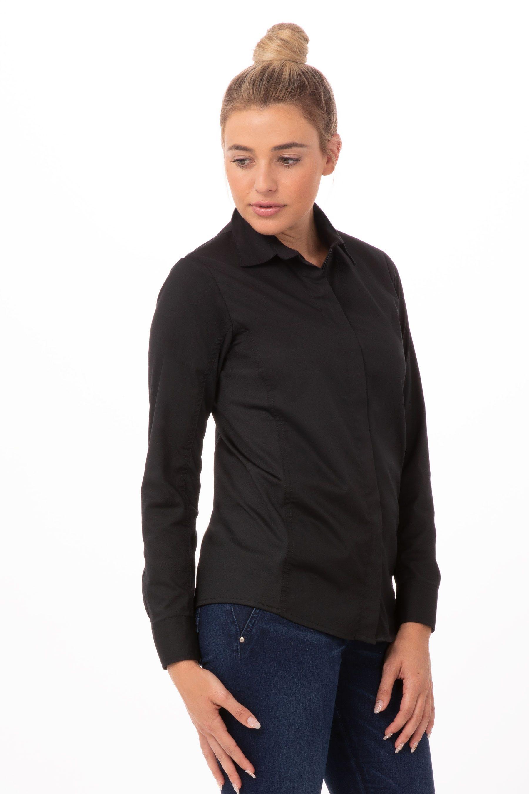 Shelby Zip Front Shirt by CHEF WORKS