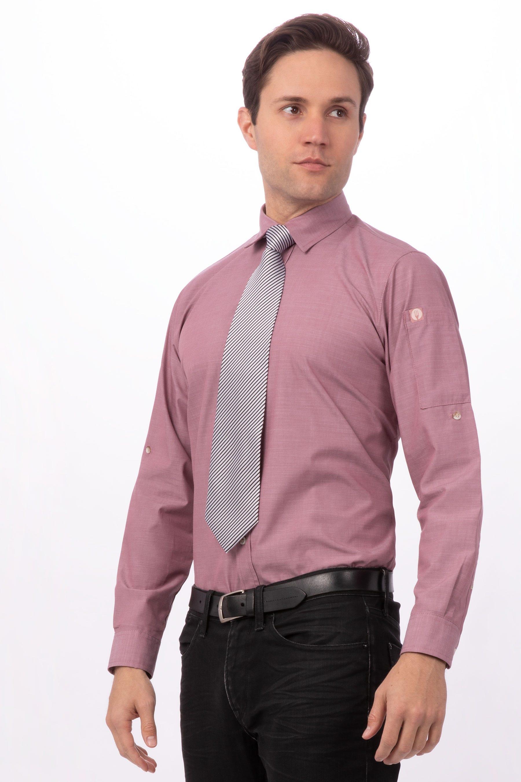 Striped Dress Tie by CHEF WORKS