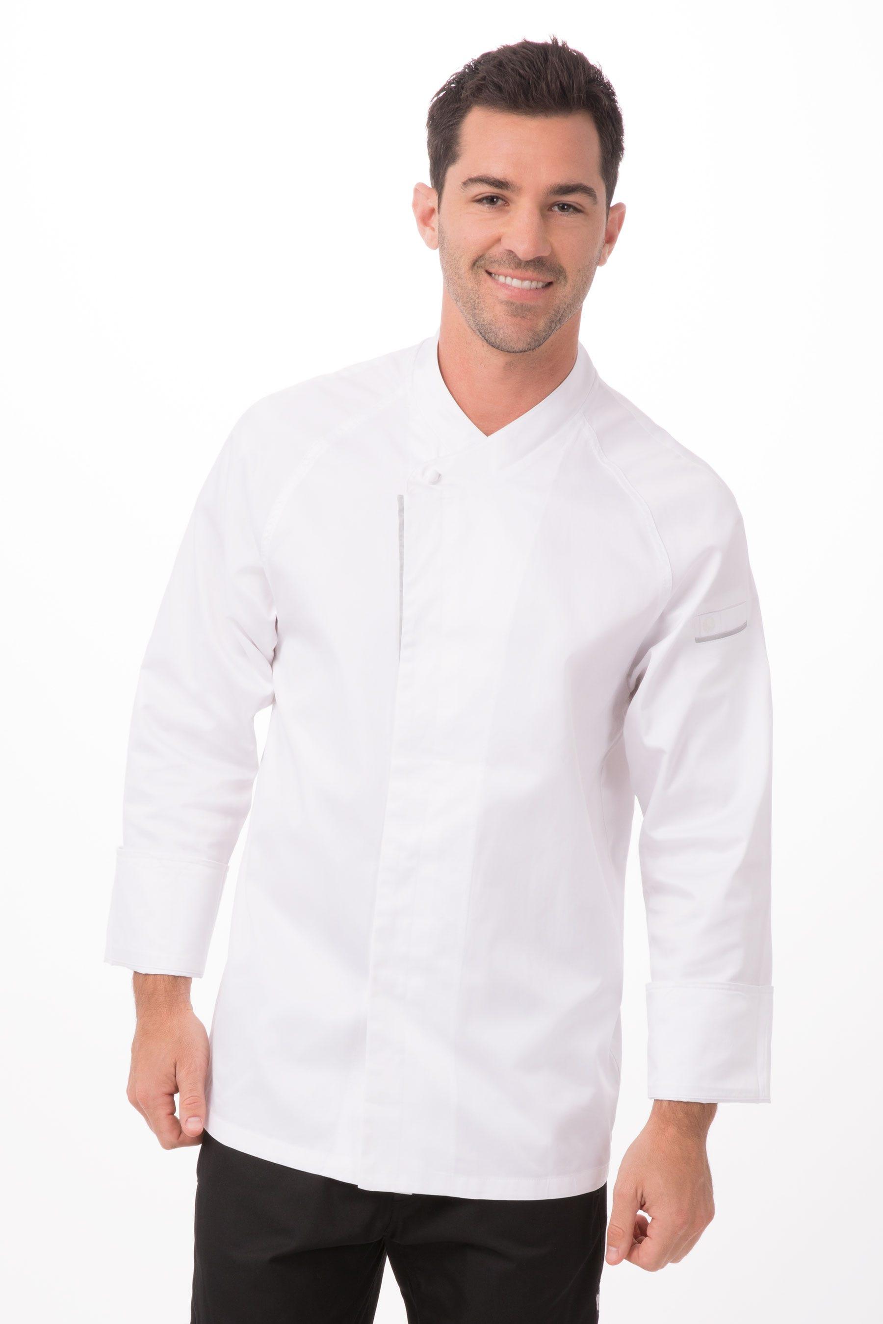 Trieste Premium Cotton Chef Coat by CHEF WORKS