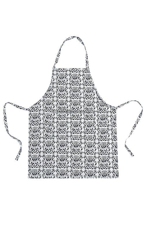 Chefanie Blue & White Apron in Navy by CHEFANIE