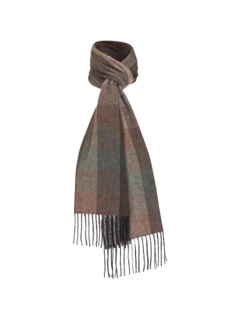 check cashmere scarf by CHELSEY IMPORTS