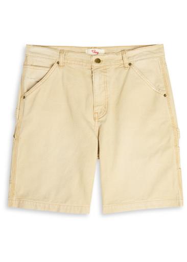 Carpenter canvas shorts by CHERRY LOS ANGELES