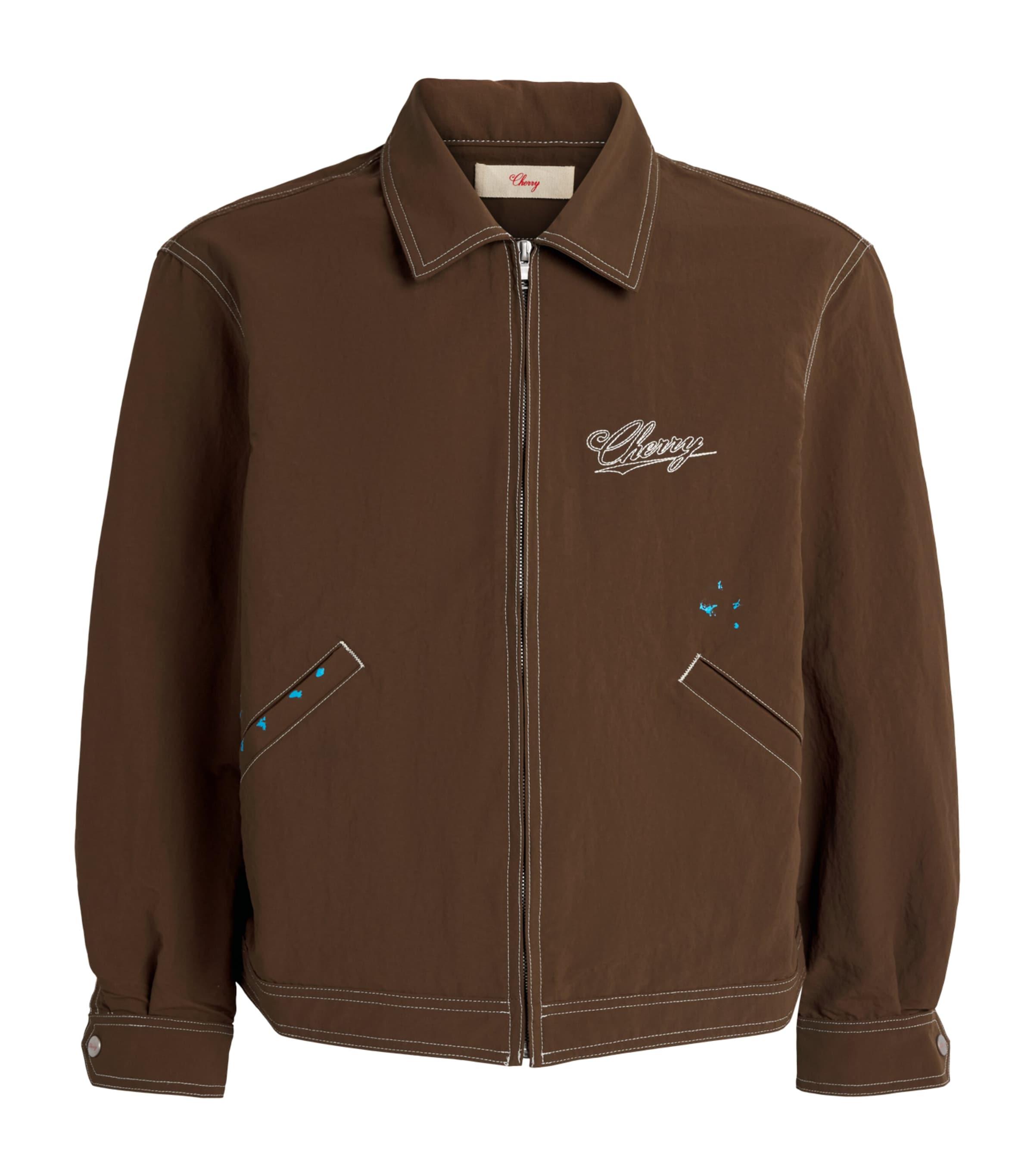 Cherry Los Angeles Embroidered Running Jacket by CHERRY LOS ANGELES