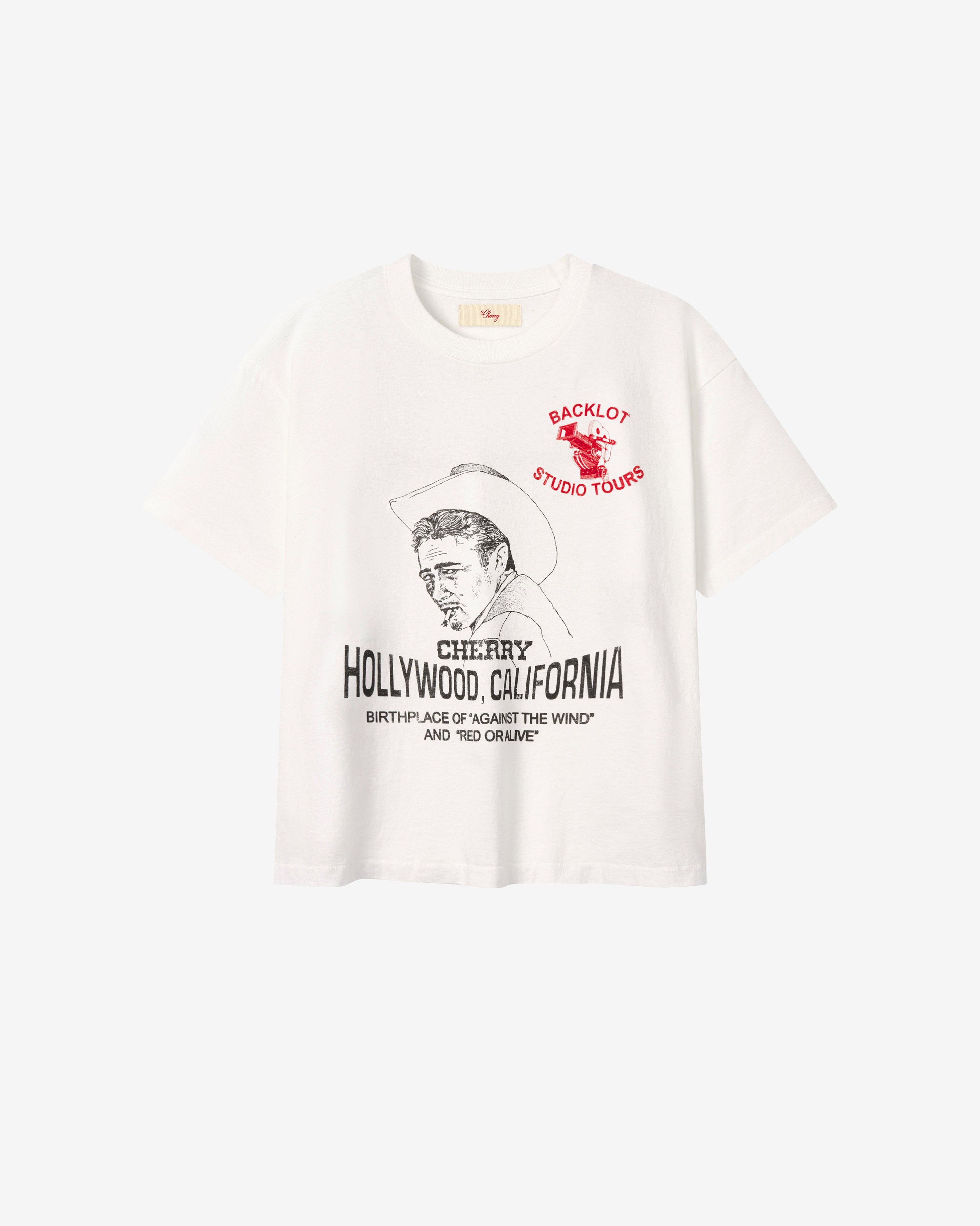 Cherry Los Angeles - Men's Back Lot Classic T-Shirt - (Vintage White) by CHERRY LOS ANGELES