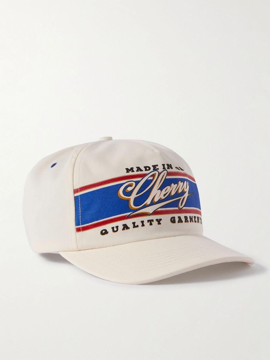 + Oracle Bull Racing Logo-Print Appliquéd Twill Baseball Cap by CHERRY LOS ANGELES