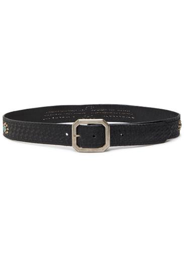 Studded Eagle leather belt by CHERRY LOS ANGELES