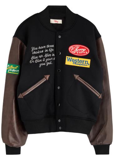 Western Champion wool-blend varsity jacket by CHERRY LOS ANGELES