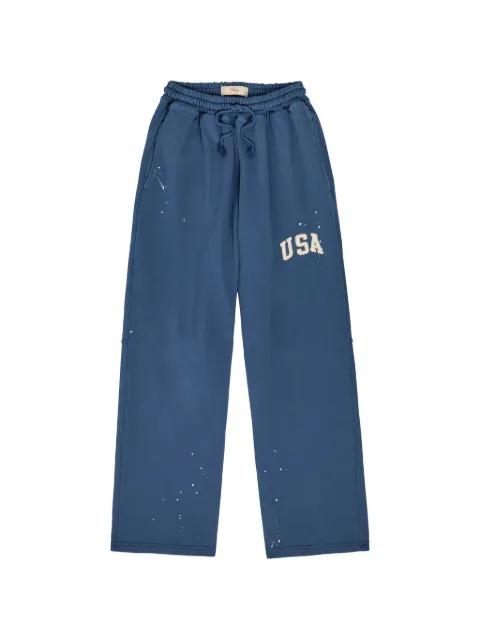 appliqué track pants by CHERRY