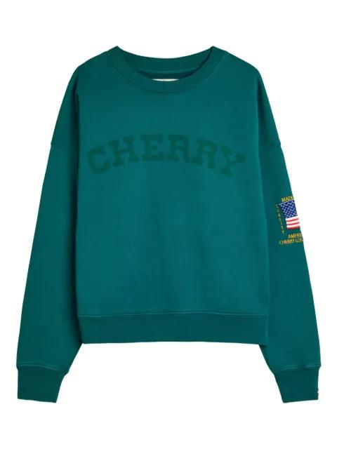 logo graphic sweater by CHERRY