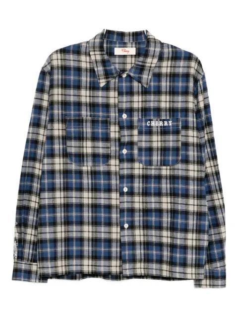 plaid flannel shirt by CHERRY