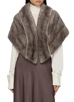 Mink Fur Cape by CHEVITE