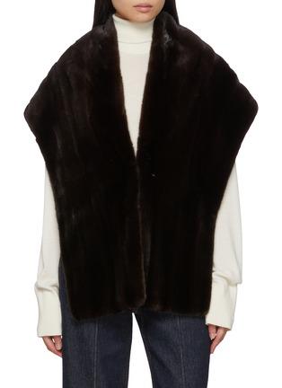 Mink Fur Cape by CHEVITE