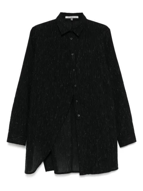 asymmetric striped shirt by CHIAHUNG SU