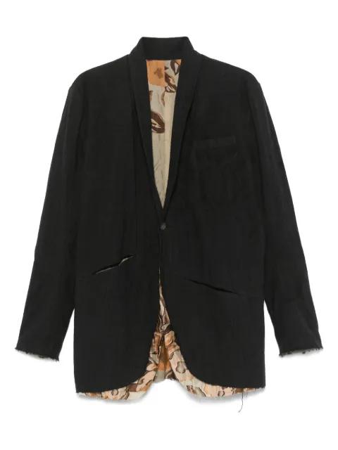 cut-out coat by CHIAHUNG SU