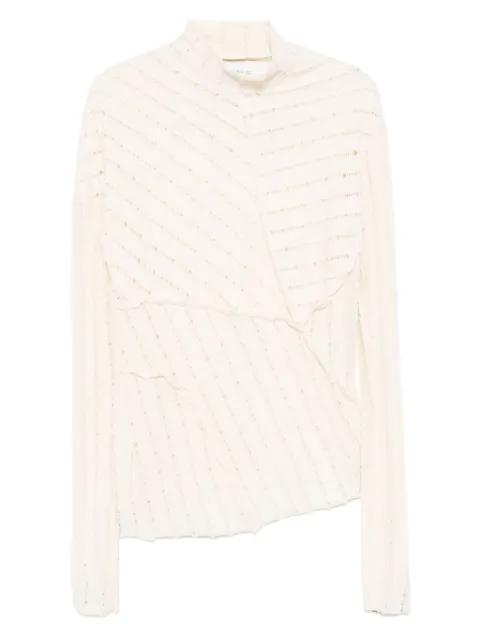 long-sleeved top by CHIAHUNG SU