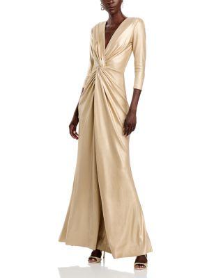 Arata Twist Front Long Gown by CHIARA BONI LA PETITE ROBE