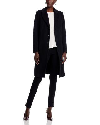 Belted Wool Blend Coat by CHIARA BONI LA PETITE ROBE