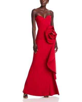 Ethane Rosette Gown - Exclusive by CHIARA BONI LA PETITE ROBE