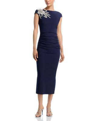 Hesup Embellished Cap Sleeve Dress by CHIARA BONI LA PETITE ROBE