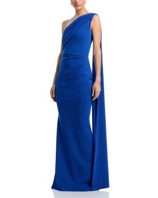Zenab One Shoulder Sash Gown by CHIARA BONI LA PETITE ROBE