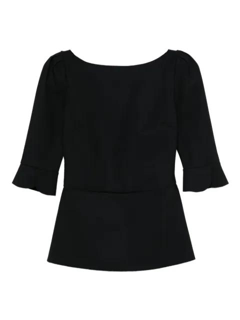 boat neck blouse by CHIARA BONI LA PETITE ROBE