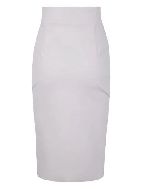 cotton pencil skirt by CHIARA BONI LA PETITE ROBE