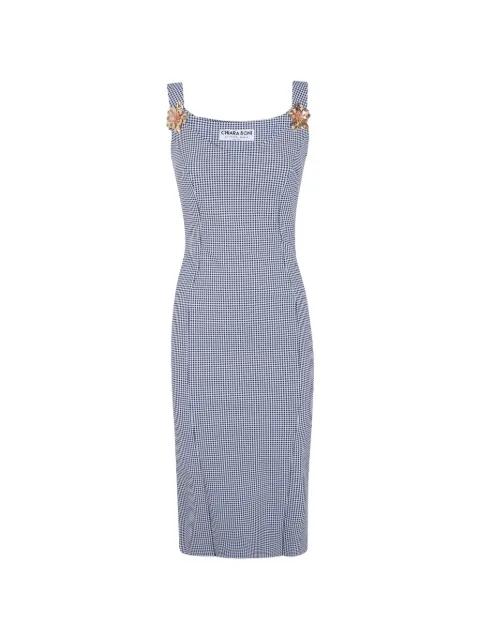 floral-appliqué dress by CHIARA BONI LA PETITE ROBE