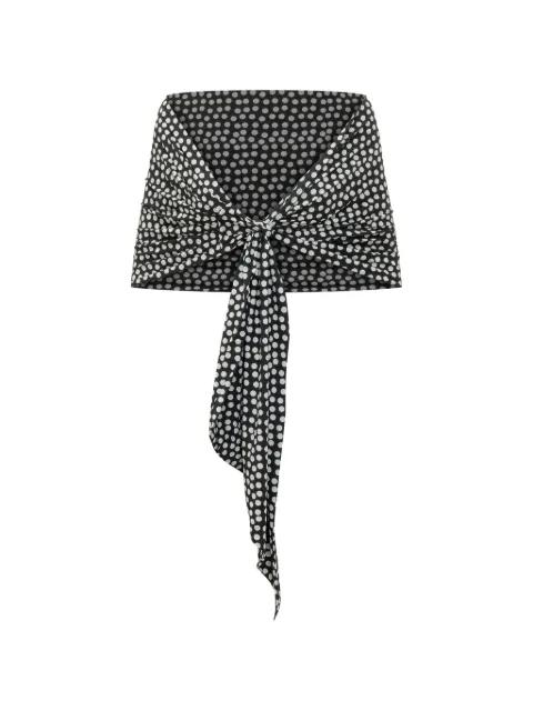polka-dot scarf by CHIARA BONI LA PETITE ROBE