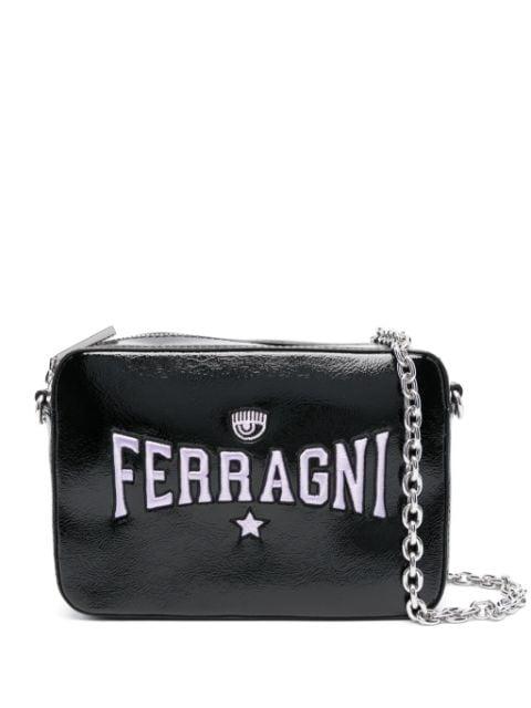 Eyelike logo-embroidered crossbody bag by CHIARA FERRAGNI