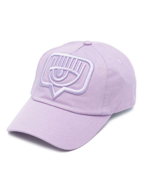 Eyelike-motif baseball cap by CHIARA FERRAGNI