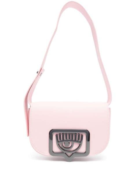 Eyelike-plaque shoulder bag by CHIARA FERRAGNI