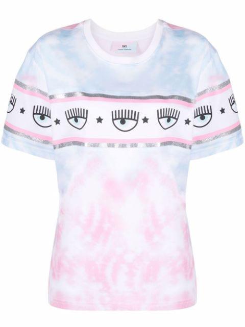 eye-motif T-shirt by CHIARA FERRAGNI