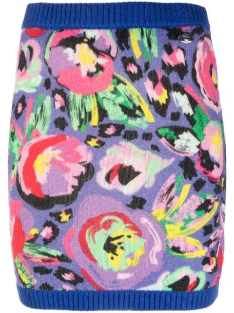 jacquard fitted skirt by CHIARA FERRAGNI